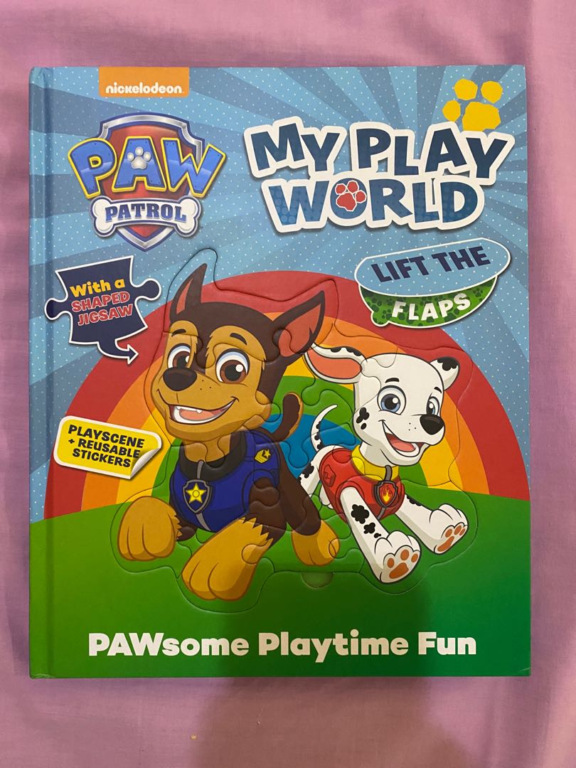 Paw Patrol Lift the Flap with Puzzle, Hobbies & Toys, Books & Magazines ...