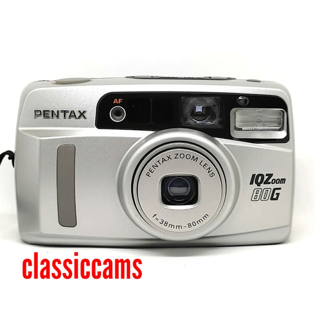 Pentax IQZoom 80G (Espio 838G) 35mm Film Camera, Photography, Cameras