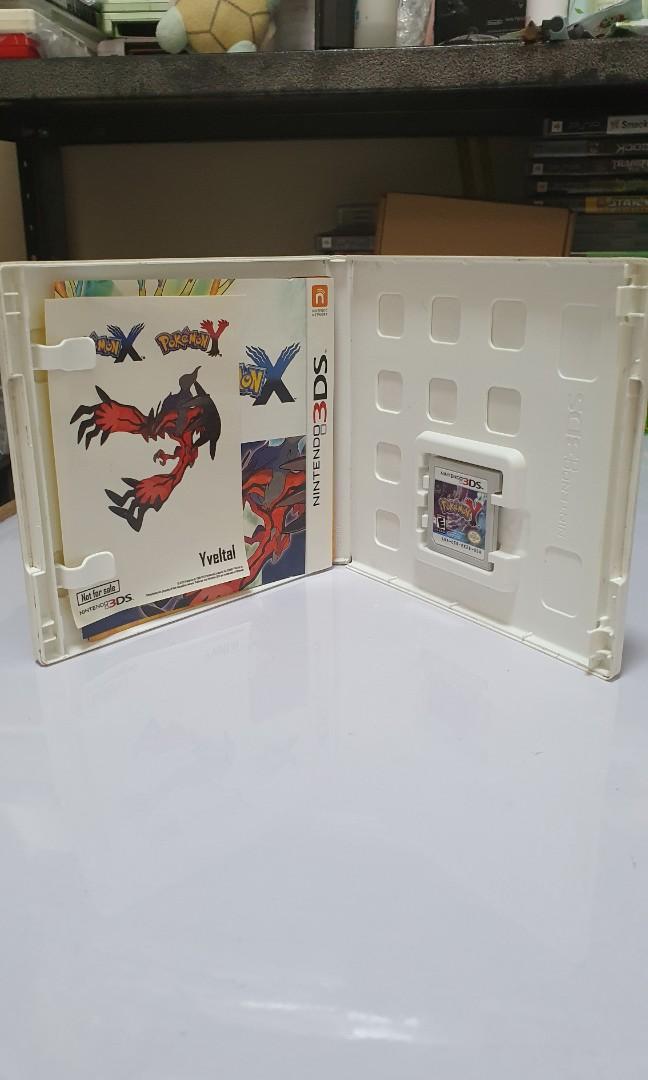 Pokemon Y (Nintendo 3ds, USA) (Category: Nintendo) located in Quezon City. Submitted by itemsforadoption (Listing ID 1163535441, Image 3). Description: Rfs: Its 2022! Happy New Year. Now is a time to be joyous and declutter. And I'm doing just that this season. Pokemon Y. This is CIB or complete in box(has manual, inserts, case and game). Runs well on my 3ds. Comes with rare limited edition sticker Yveltal Sticker. Ps: I have over 100+ listings, 