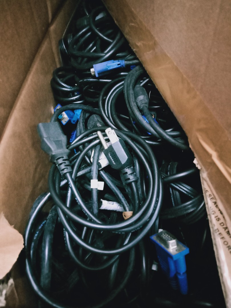 Power Cords/VGA Cables, Computers & Tech, Parts & Accessories, Computer ...