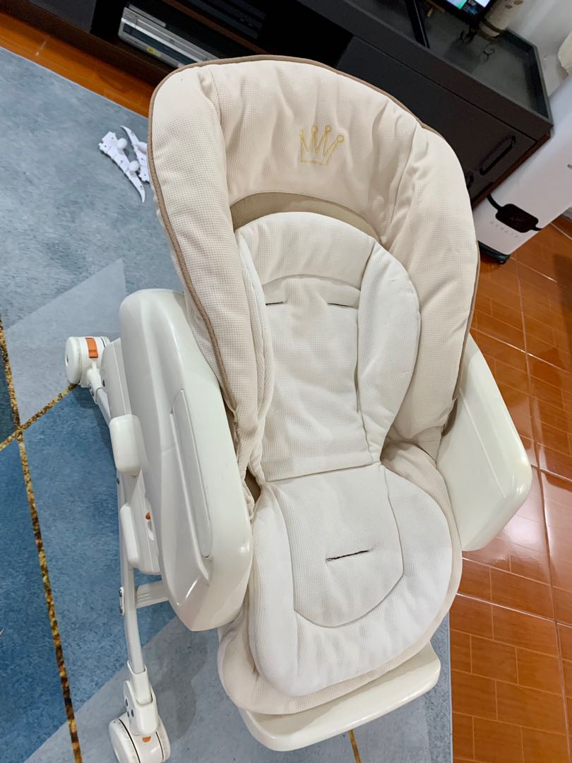 Preloved of my Son. Baby 3in1 bed and chair swing, Babies & Kids, Baby