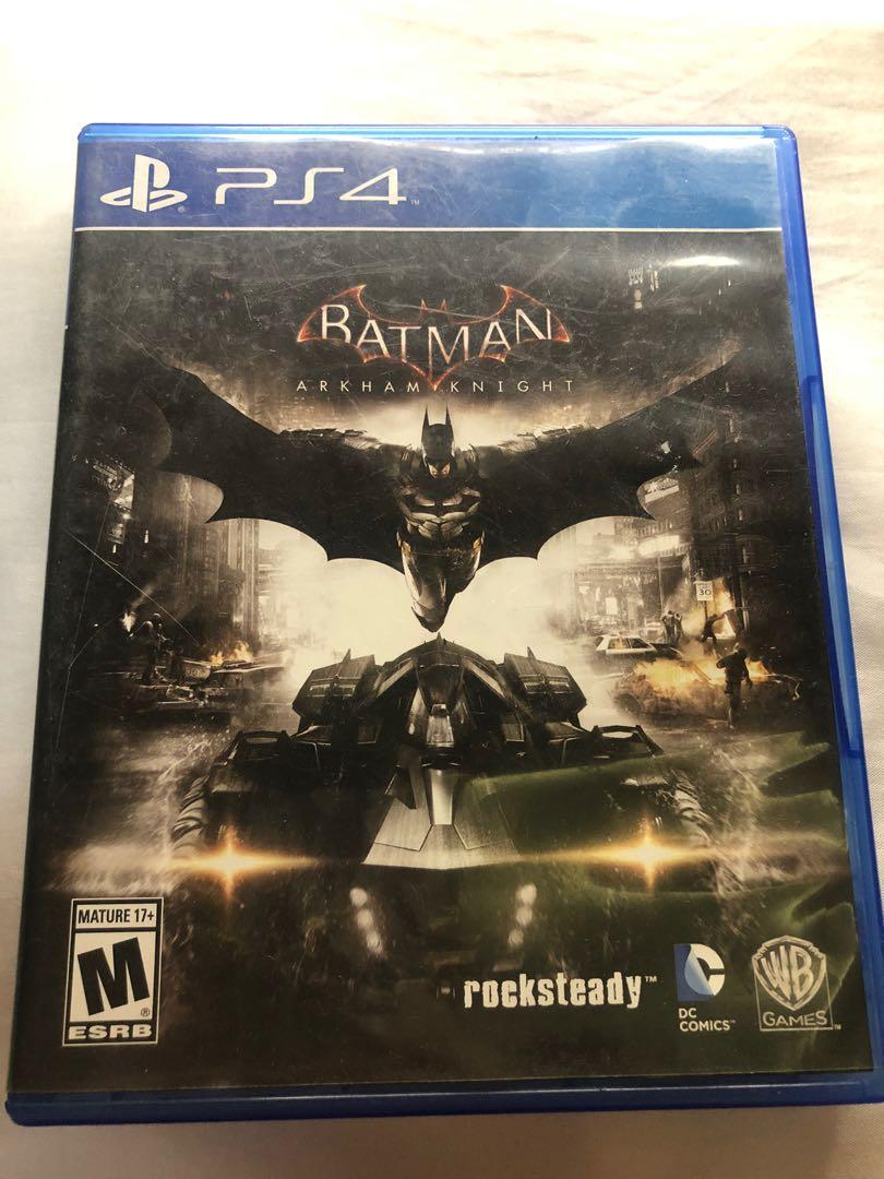 PS4 Batman Arkham Knight (Category: PlayStation) located in Paranaque City. Submitted by cara_sells (Listing ID 1163596847, Image 1). Description: .
