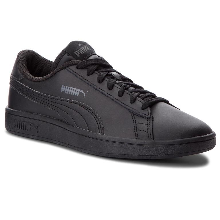 Puma smash l black sales dark shadow