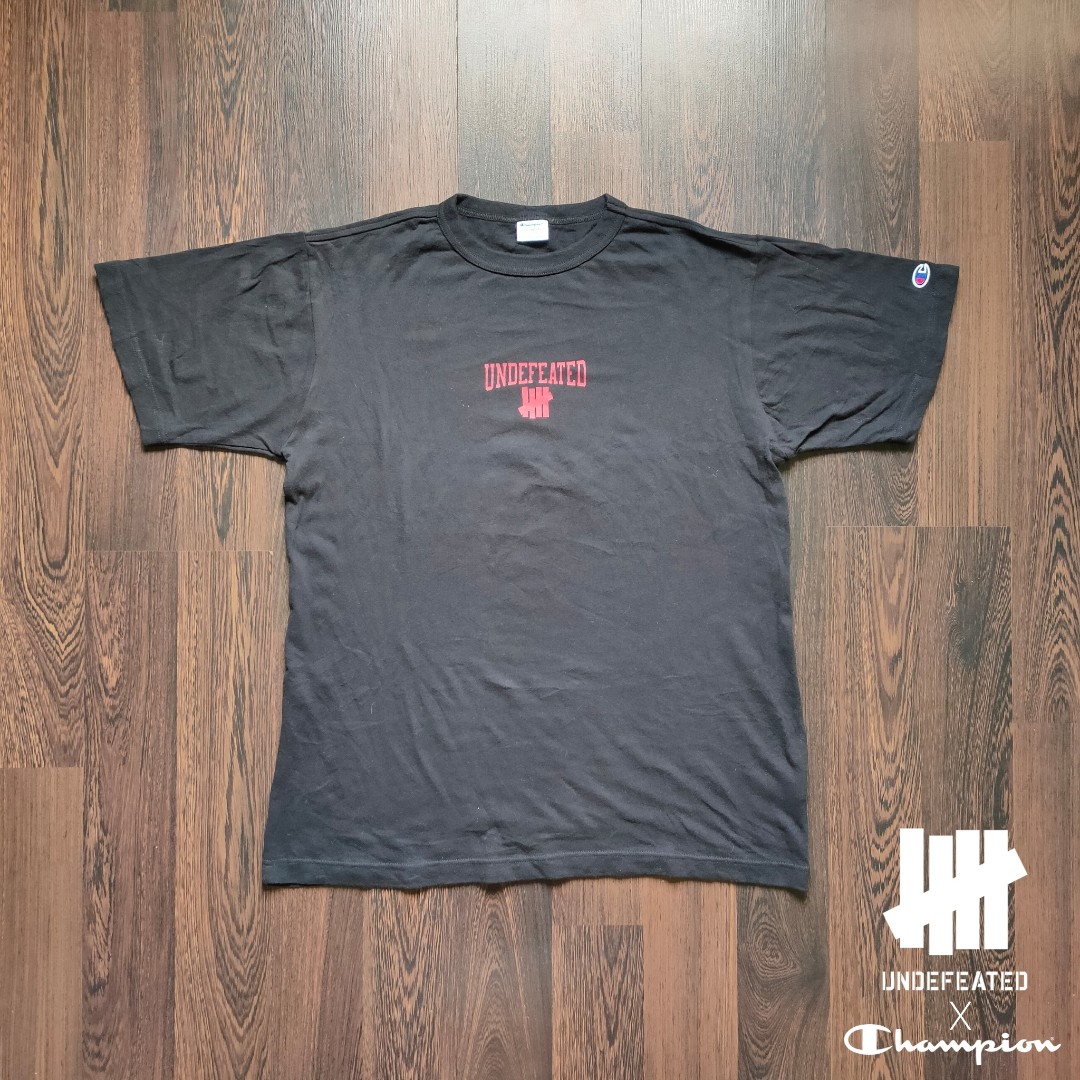 Undefeated x champion tee cheap
