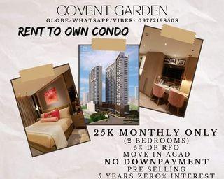 RFO Affordable Condo Property  2BR 25K Monthly RENT TO OWN Santa Mesa Manila MOVEIN NO DP COVENT READY UBELT CUBAO TAFT ORTIGAS