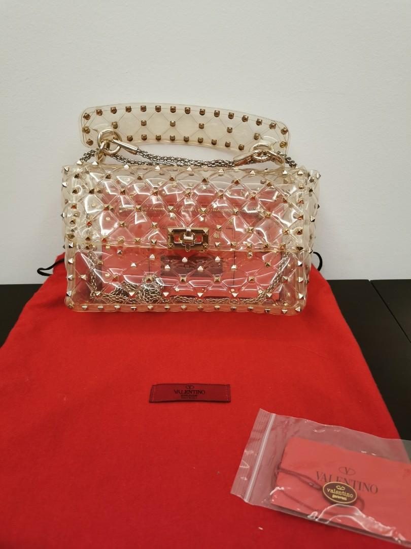 Transparent valentino bag 2025