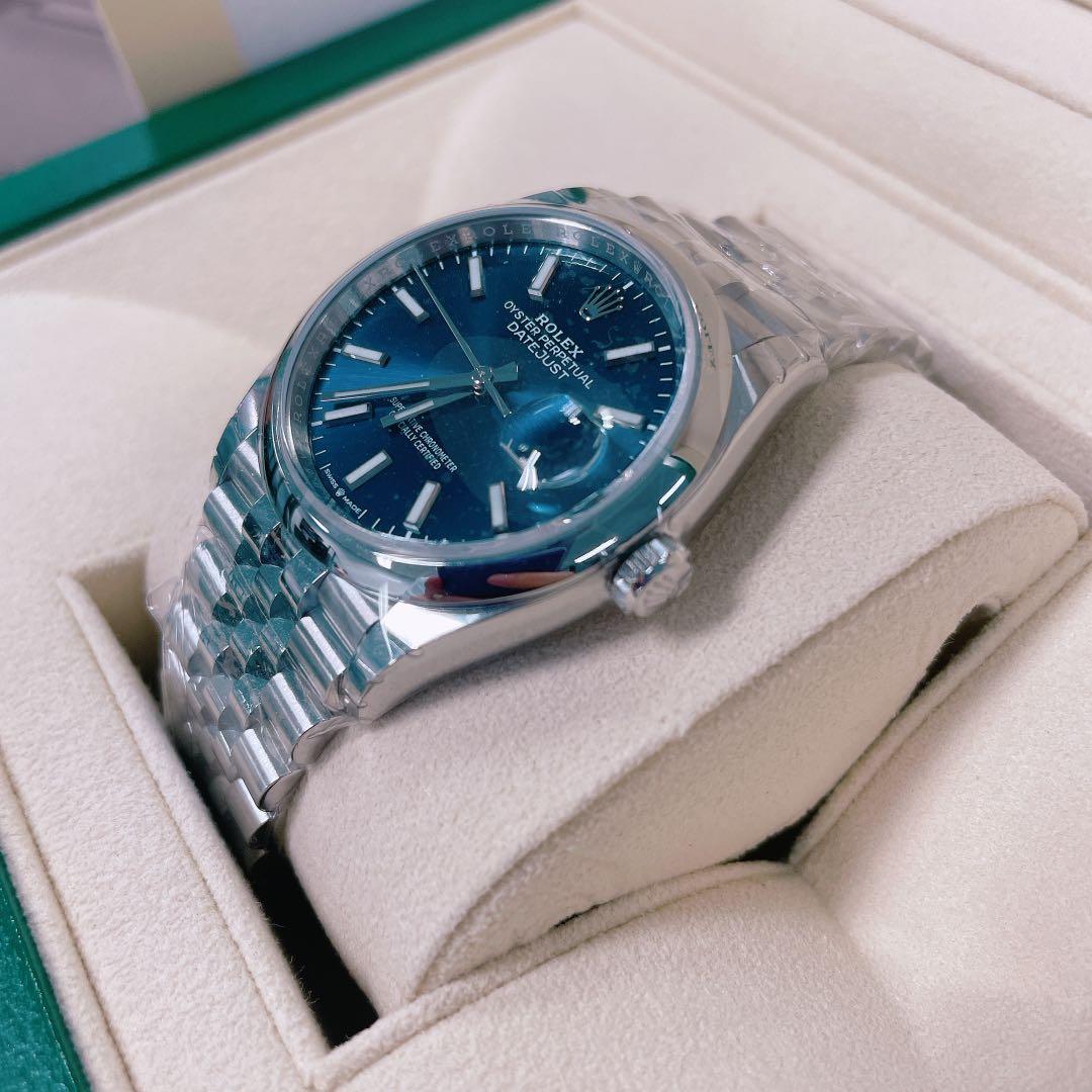 Rolex 126200 dayjust jubilee/36mm (04/2022), Luxury, Watches on Carousell