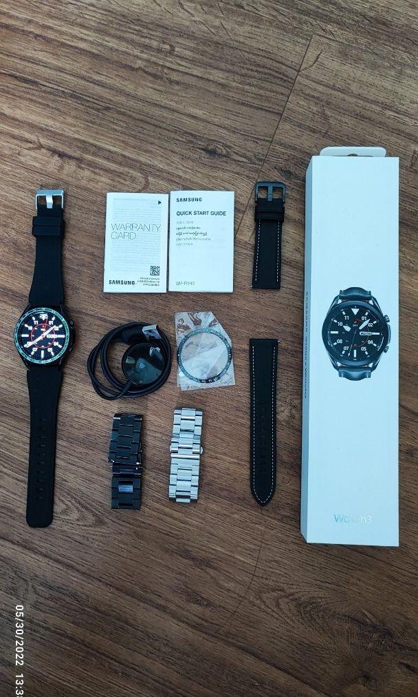 Samsung Watch 3 45mm Mystic Black Mobile Phones Gadgets Wearables Smart Watches On Carousell