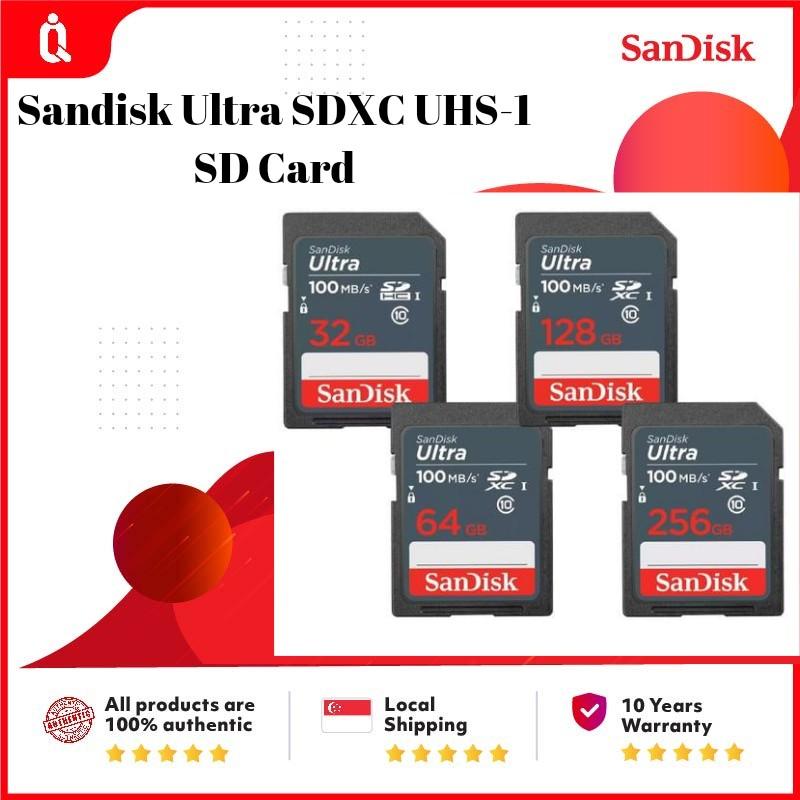 High Speed Sandisk Ultra 80mb/s Sd Card Class10 128gb 64gb 32gb 16gb  Original Memory Card Flash Card For Full Hd Camera - Memory Cards -  AliExpress
