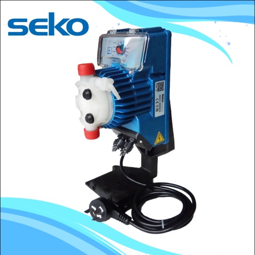 Chlorinator pump online