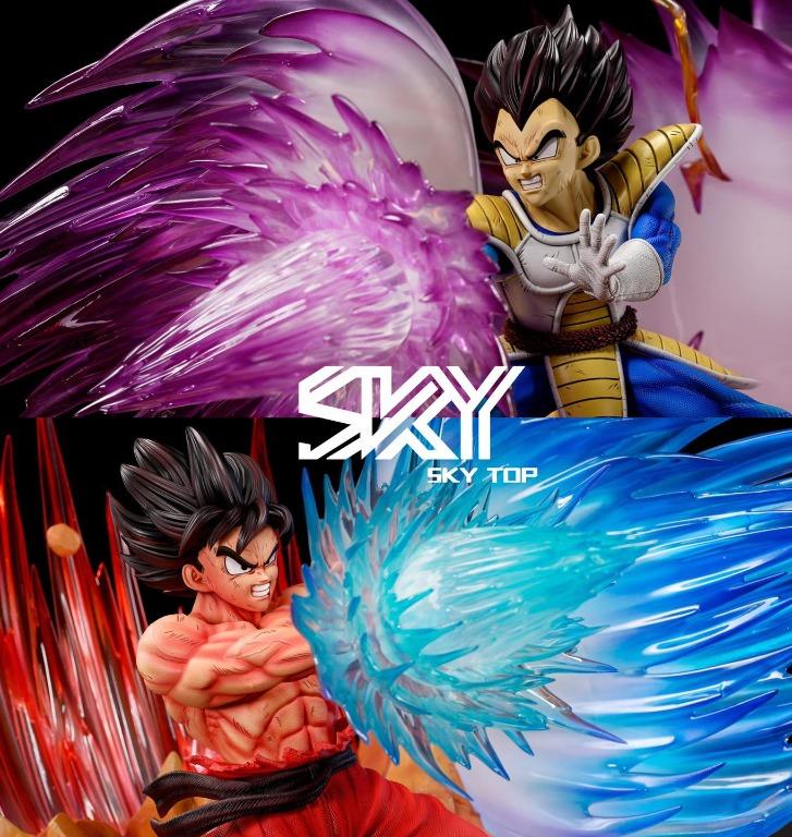 Sky Top Studio - Son Goku Vs Vegeta, Hobbies & Toys, Toys & Games on  Carousell