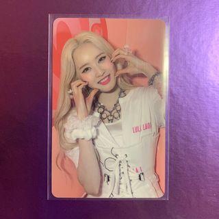 [sell/trade to any bts pc] stayc sieun withdrama lucky draw photocard pcs kpop