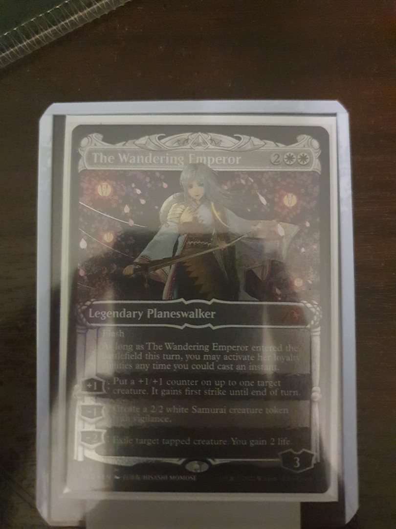 The Wandering Emperor (Showcase Foil Etched), Hobbies & Toys, Toys