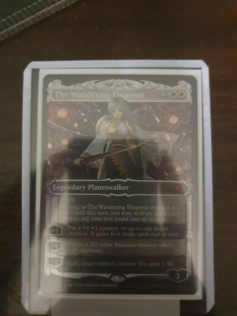 The Wandering Emperor (Showcase Foil Etched), Hobbies & Toys, Toys