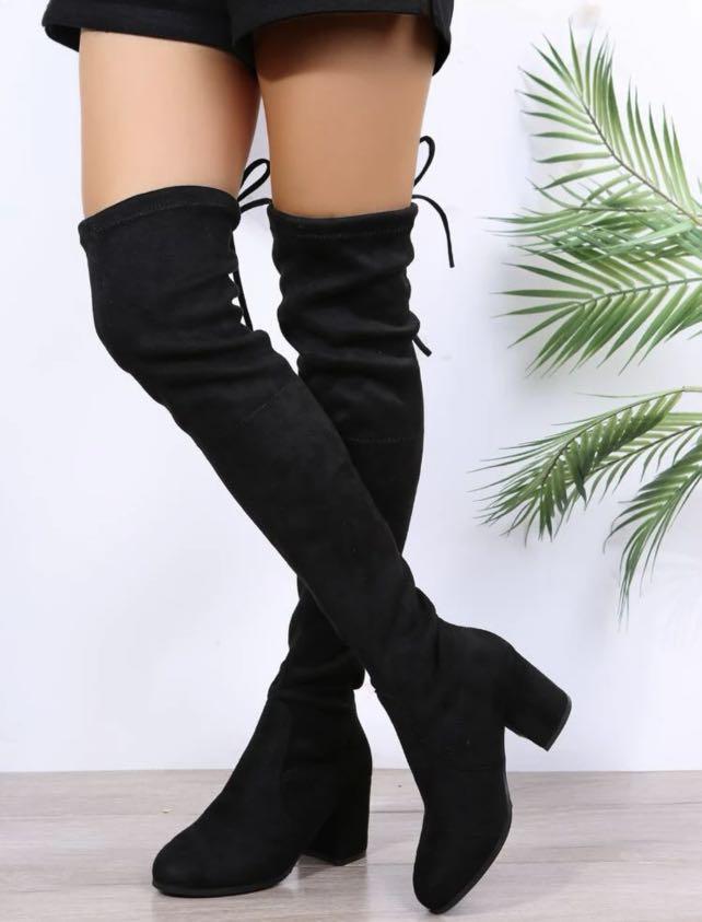Tie back new arrivals sock boots
