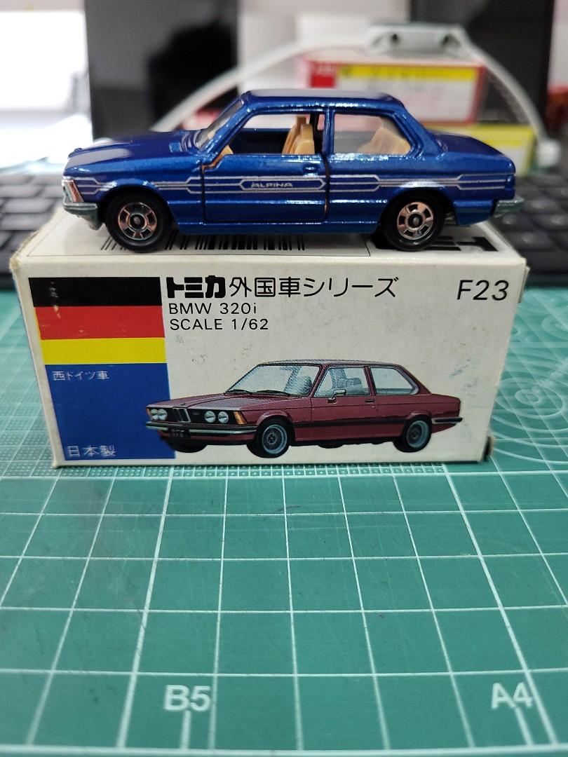 TOMICA　トミカ　BMW320　紺色　箱付き