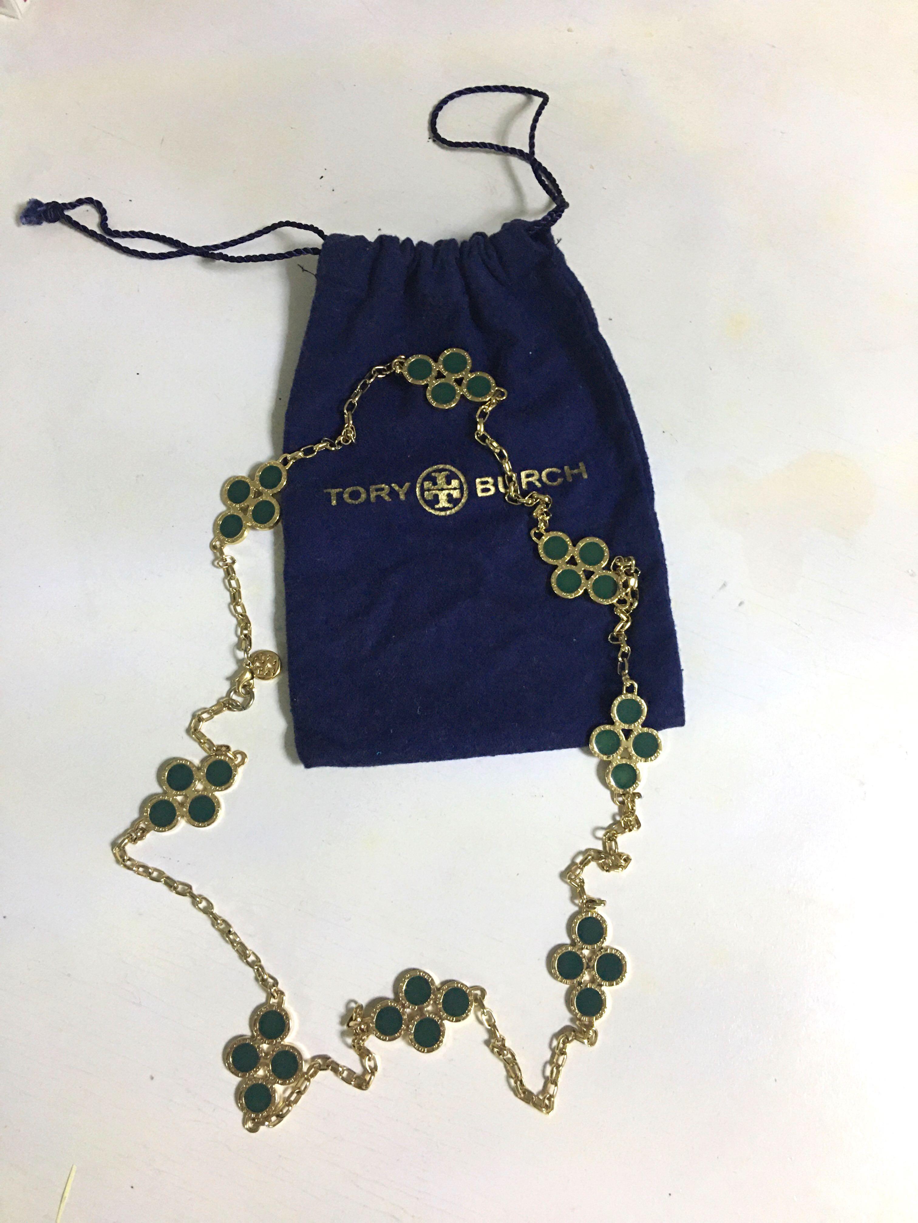 Tory Burch Large Clover Chain Long Necklace| Tory Burch Costume Necklace |Tory  Burch Jewelry, Women's Fashion, Jewelry & Organizers, Necklaces on Carousell