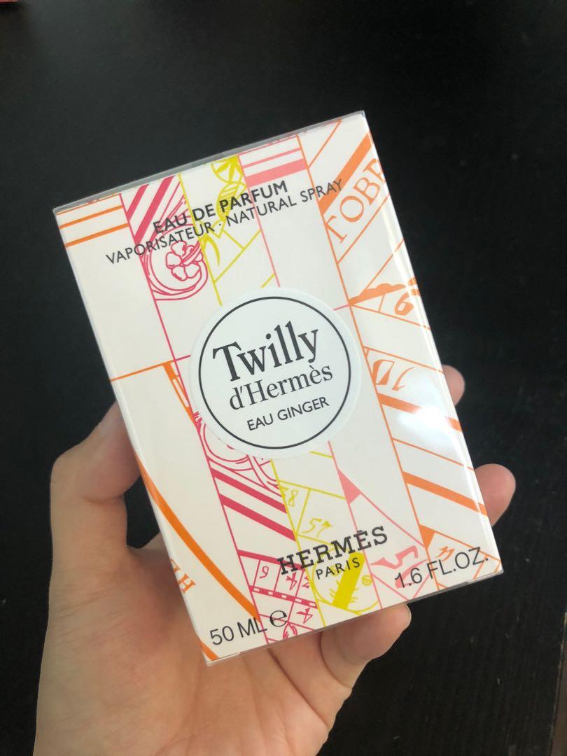 Twilly d'Hermes EAU GINGER 香水小白帽, 美容＆化妝品, 健康及美容