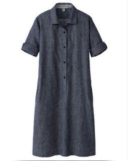 UNIQLO Linen Blouse