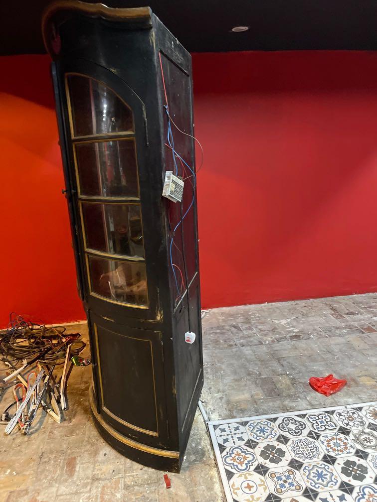 Vintage corner display Furniture & Home Living, Furniture