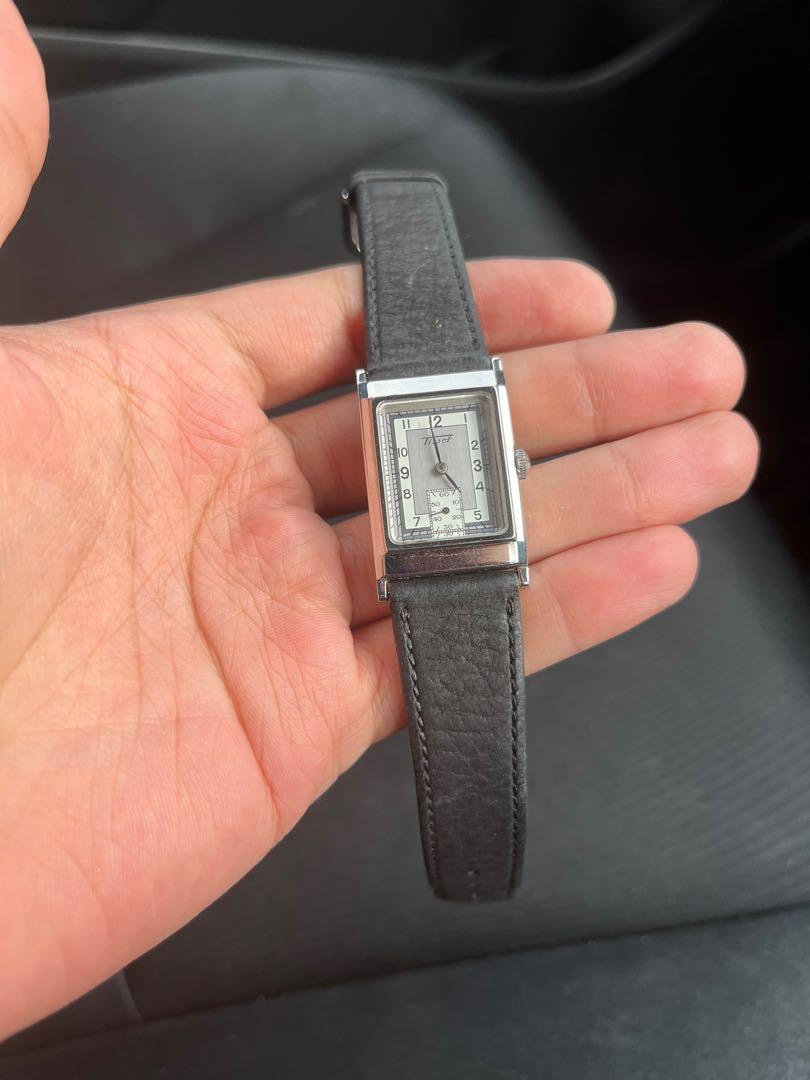 tissot tank watch vintage