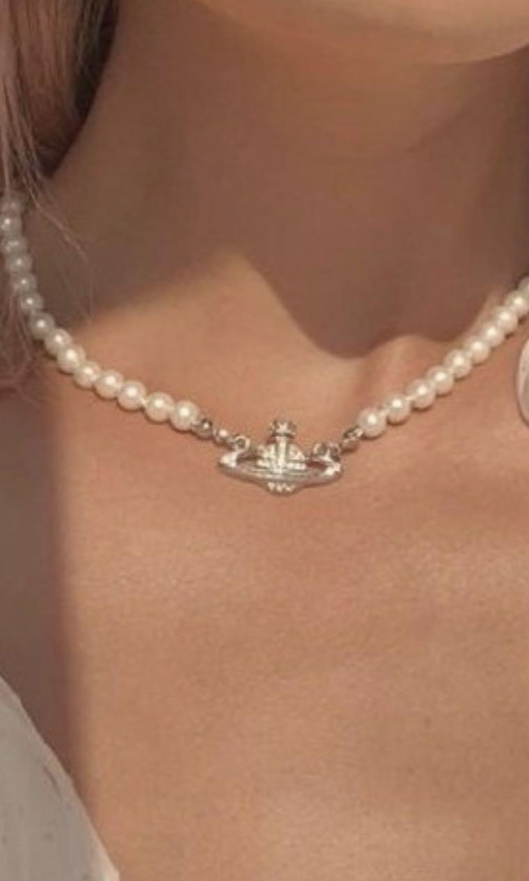 Vivienne westwood pearl necklace