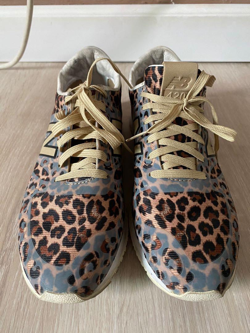 Rust uit Reis Parameters Womens New Balance NB 420 leopard print (US 6.5), Women's Fashion,  Footwear, Sneakers on Carousell
