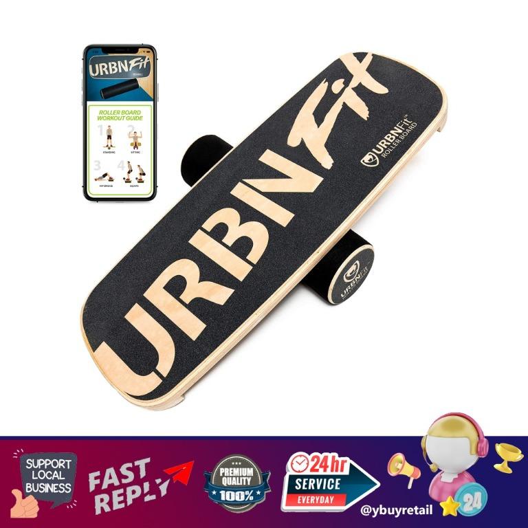 YBR HOT URBNFit Balance Board Trainer Roller Board for Exercise Athletic Training and Board Sports Fun Workout Equipment fo Sports Equipment Exercise Fitness Cardio Fitness Machines on Carousell