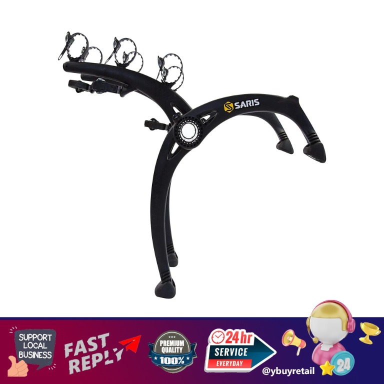 YBR Saris Bones EX 3 Bike rack for three bicycle carrier car trunk Sports Equipment Bicycles Parts Parts Accessories on Carousell