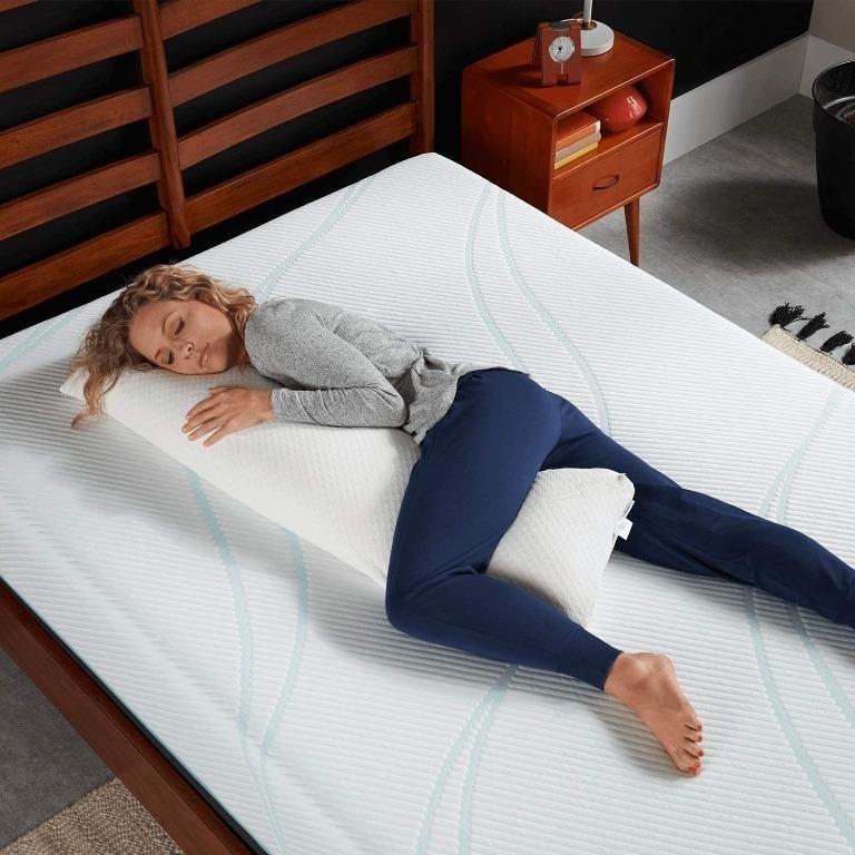 YBR] Tempur-Pedic TEMPUR-Body Long Pillow, Standard medium-firm