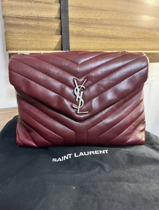 Ysl cheap loulou burgundy