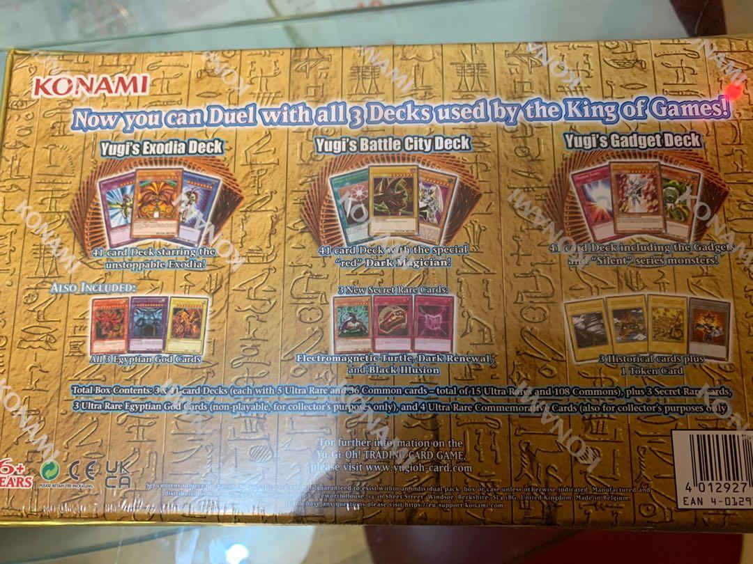 15周年yugioh legendary decks 遊戲王三幻神傳說的卡組英文版15年黃金