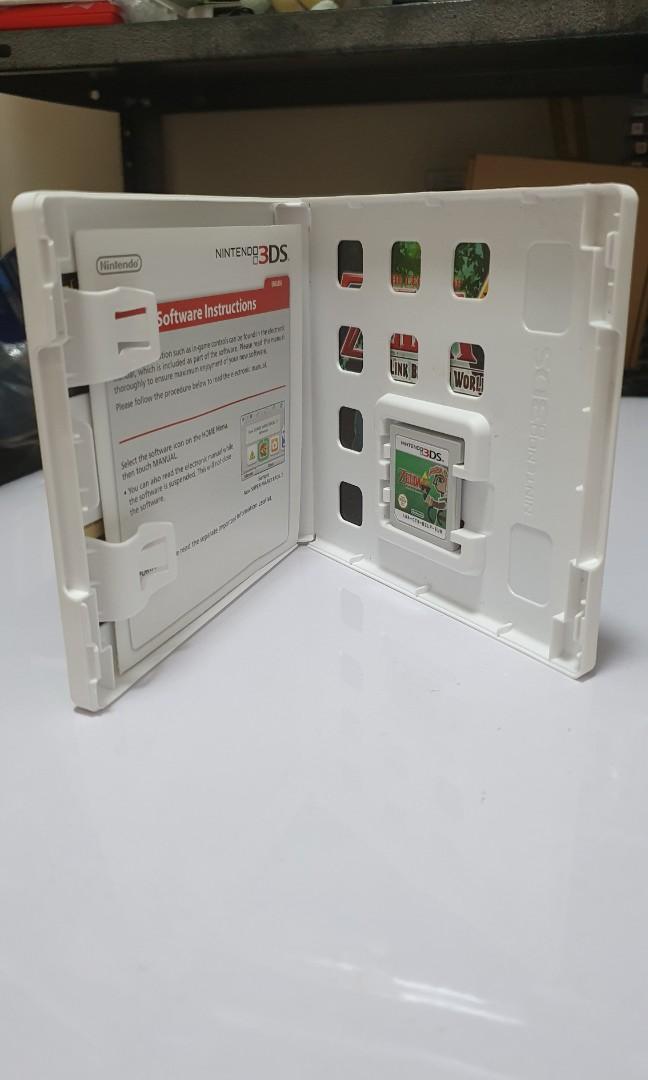 Zelda A Link Between Worlds (Nintendo 3DS, EUR) (Category: Nintendo) located in Quezon City. Submitted by itemsforadoption (Listing ID 1163611965, Image 3). Description: Rfs: Its 2022! Happy New Year. Now is a time to be joyous and declutter. And I'm doing just that this season. Zelda A Link Between Worlds. Complete in box, has manual, case and is in good working condition. Good for collection or playing on a eus or aus 3ds. Ps: I have over 100+ 