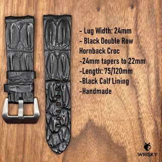 24mm Exotic Leather Straps  Collection item 3