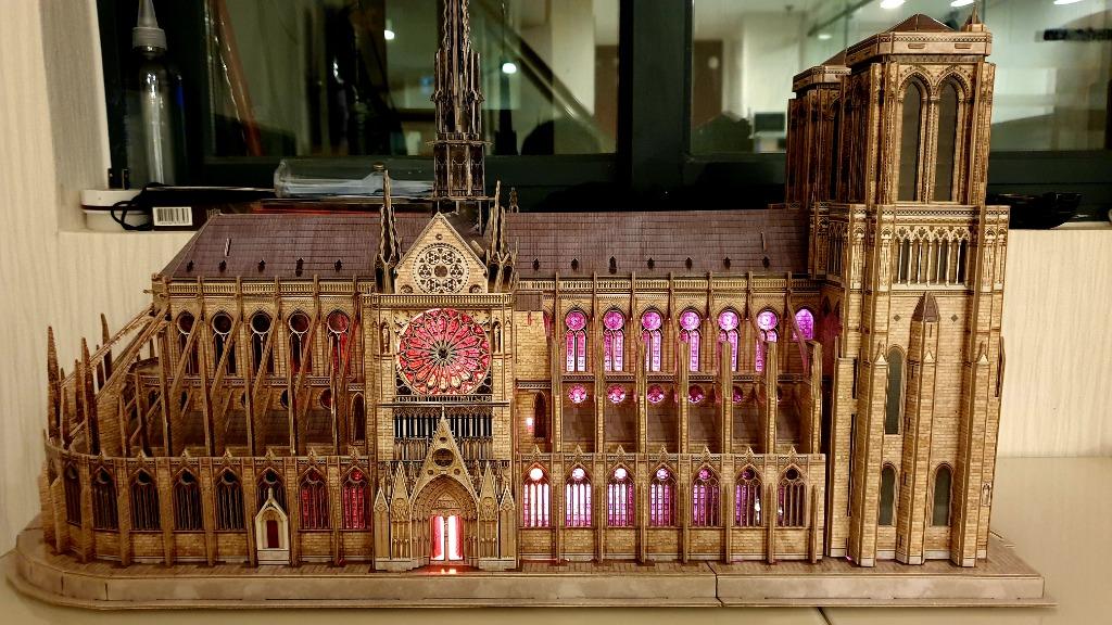 3D Puzzles for Kids Ages 8-10 - Notre Dame de Paris Gifts for 10