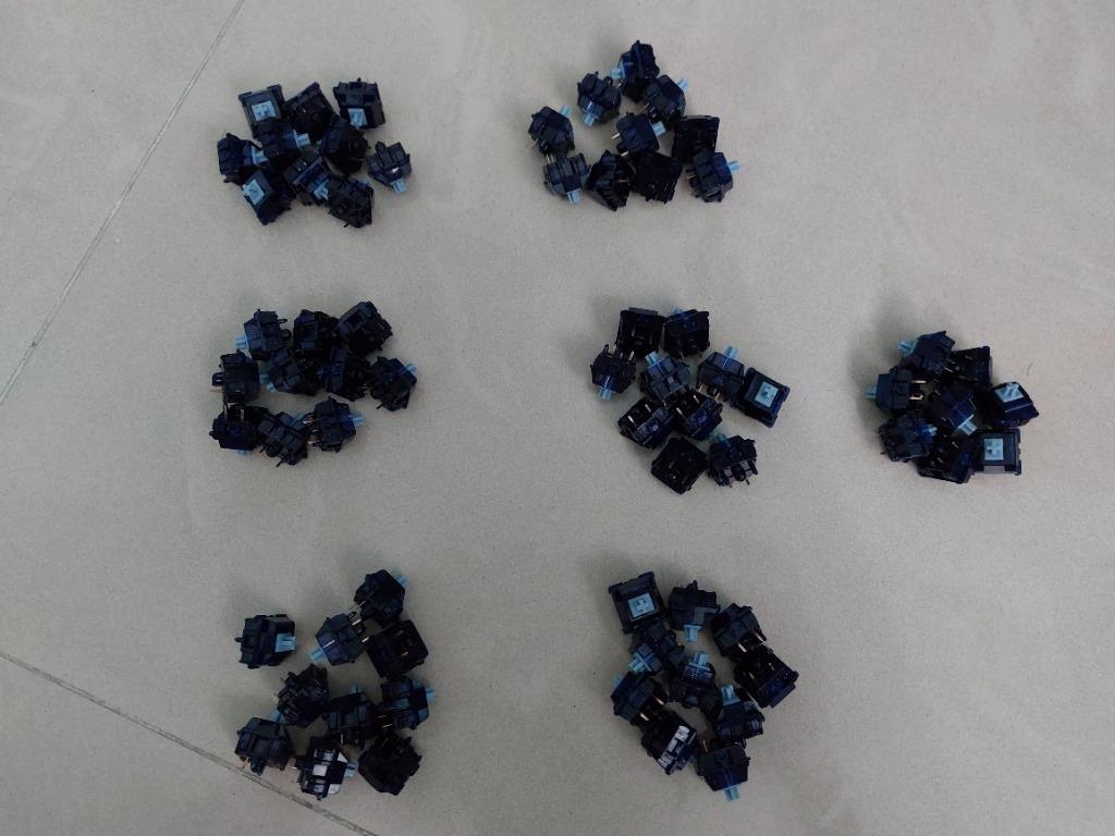 68x Lubed JWK Hoshizora switches, Computers & Tech, Parts & Accessories