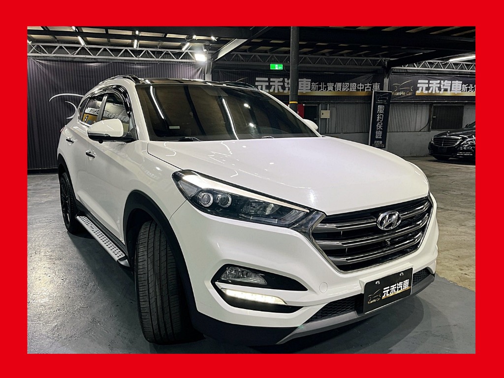 91 17年式hyundai Tucson 柴油菁英2 0d 純淨白 汽車 汽車出售在旋轉拍賣