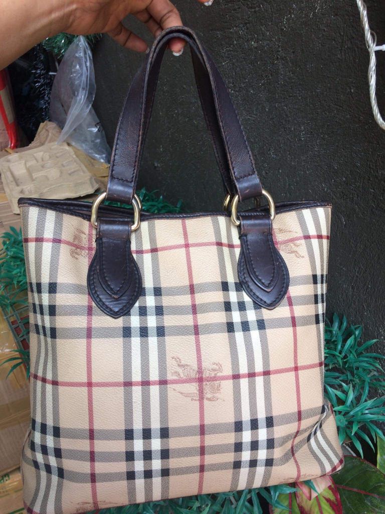burberry nova tote bag