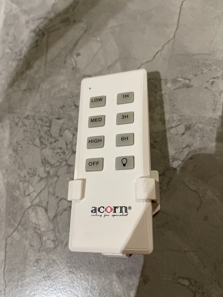 Acorn ceiling fan remote controller, TV & Home Appliances, Other Home