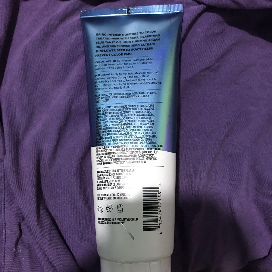 Acure, Wave & Curl Color Wellness Conditioner , Beauty ...