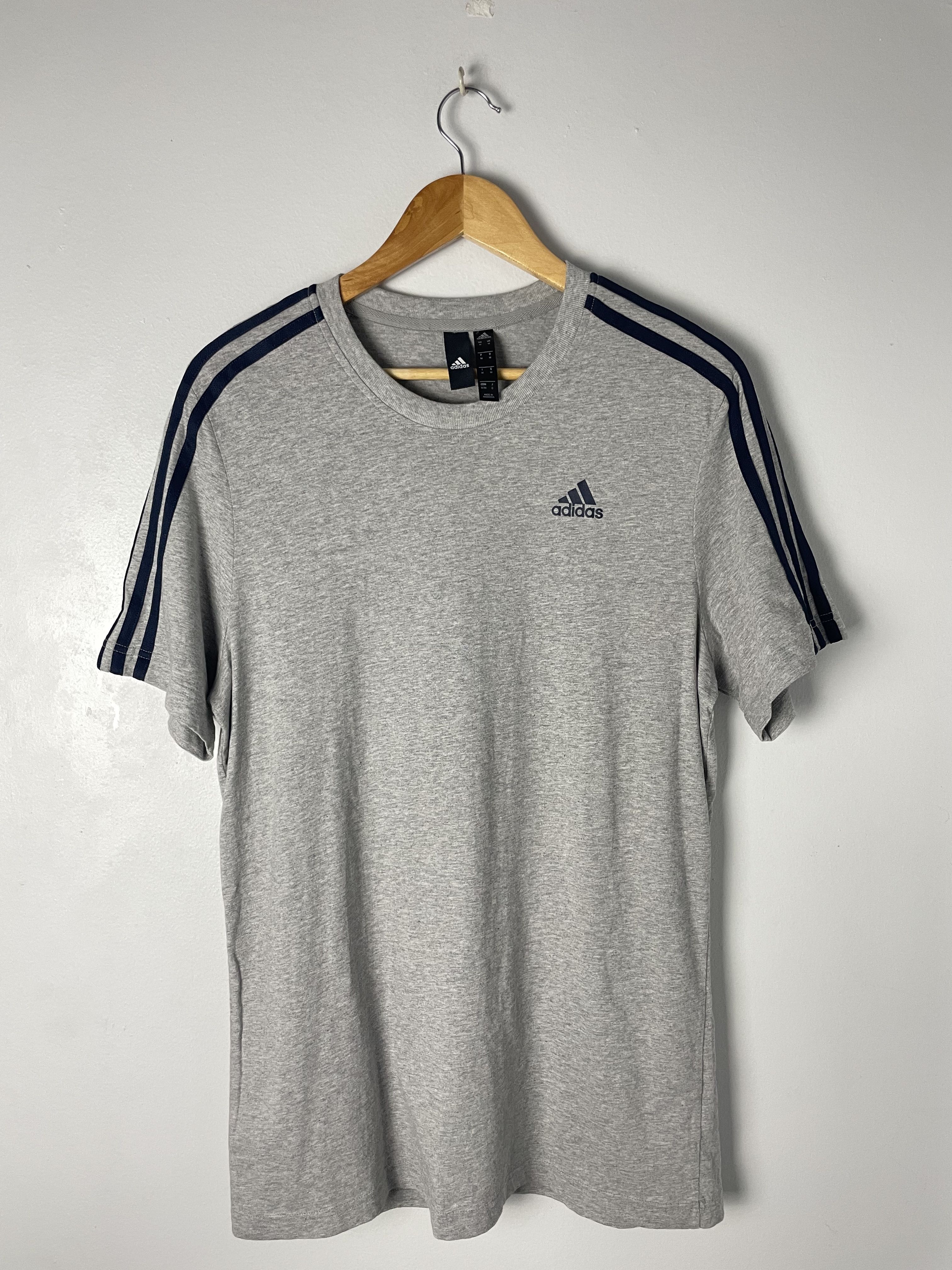 Adidas Three stripes Shirt, Men's Fashion, Tops & Sets, Tshirts & Polo ...