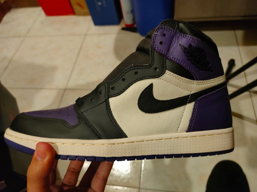 Air Jordan 1 Court Purple 1.0, Men's 