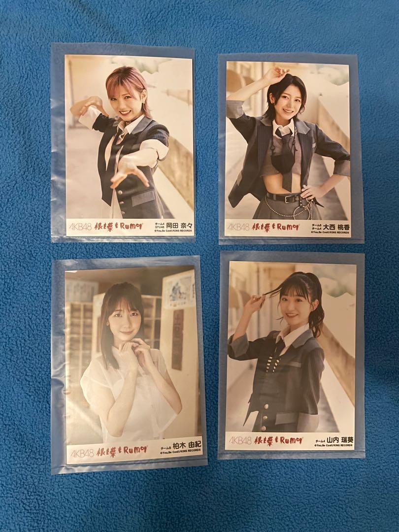 Akb48 根も葉もrumor 劇盤生寫岡田奈奈山內瑞葵柏木由紀大西桃香本田仁美小栗有以及其他成員 興趣及遊戲 收藏品及紀念品 日本明星