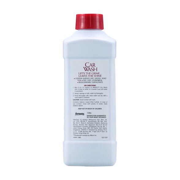 AMWAY Car Wash - 1L, Auto Accessories on Carousell