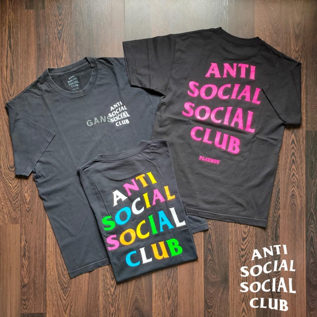 ANTI SOCIAL CLUB COLLABORATION SHIRT | Black Tees (Category: Tshirts & Polo Shirts ) located in Cebu City. Submitted by denimholic (Listing ID 1163694484, Image 1). Description: 🇺🇸 Authentic ASSC Collaboration Shirts ‼️INTERSET CHECK‼️ ▫️PLAYBOY Colab : Medium ▫️FRENZY Colab : Medium ▫️BEAMS Japan : Large **check listings for prices / details. thanks ‼️aspack price (P5k + sf : 3 shirts).
