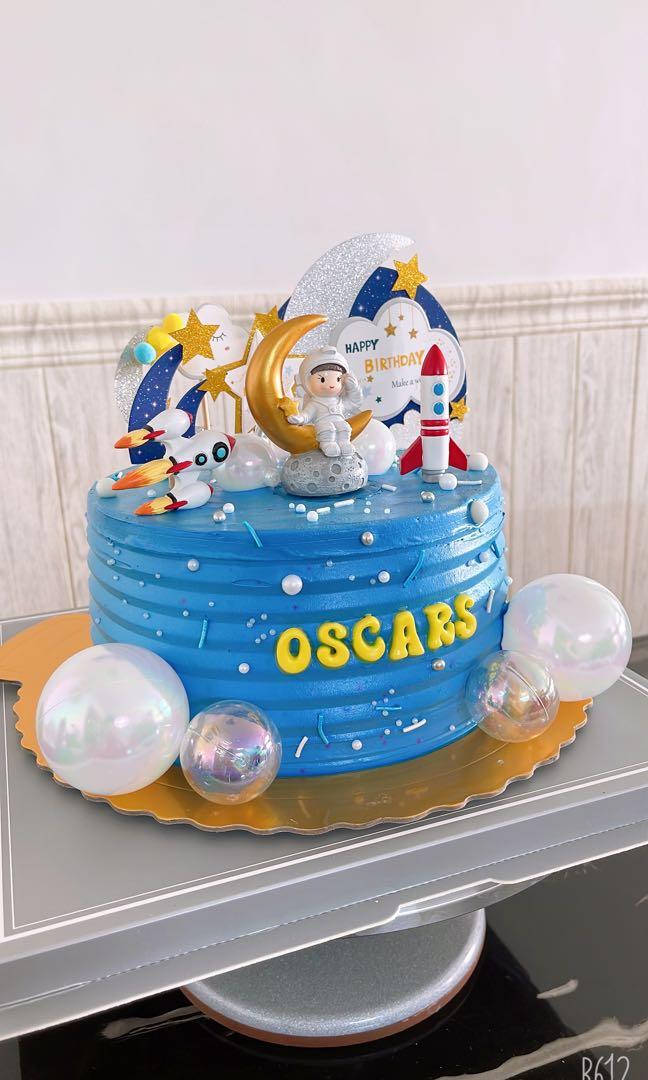 Space Birthday Cake Topper - Space Birthday Cake Decoration – MY LITTLE  ASTRONAUT