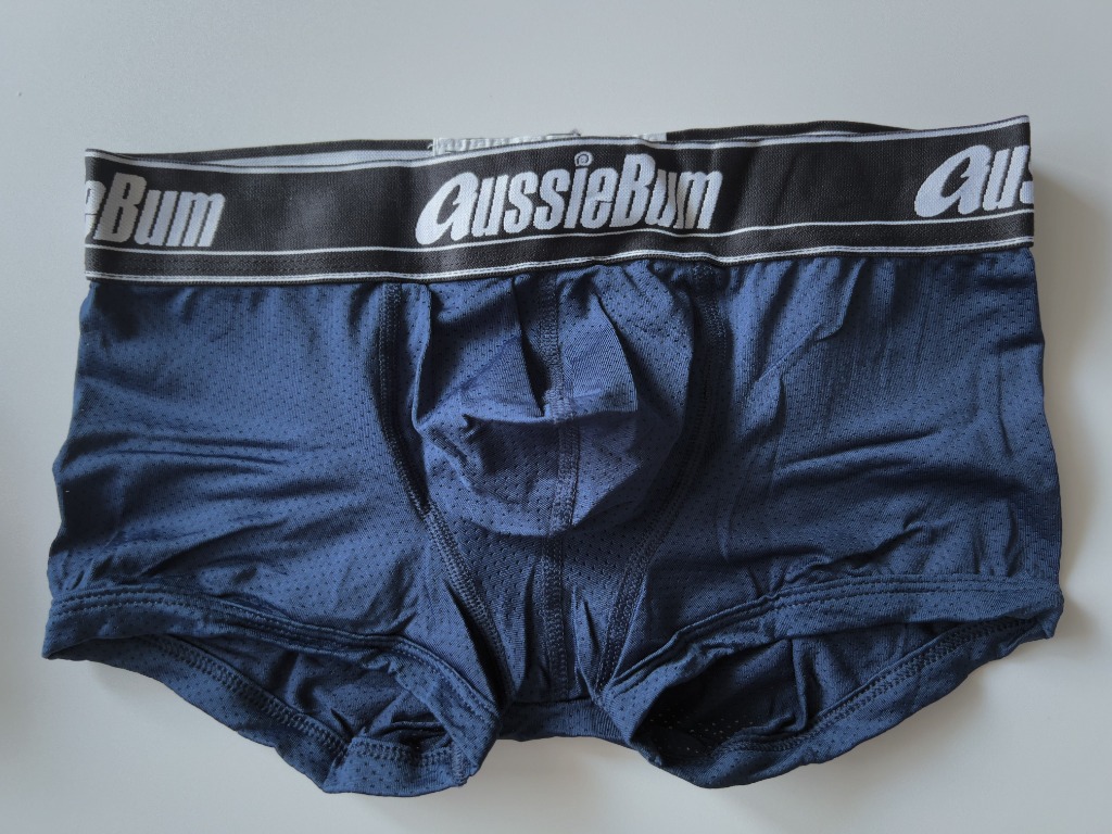 AUSSIEBUM - Wonderjock Air Trunks - NAVY BLUE Boxer Briefs, XS, Men's ...
