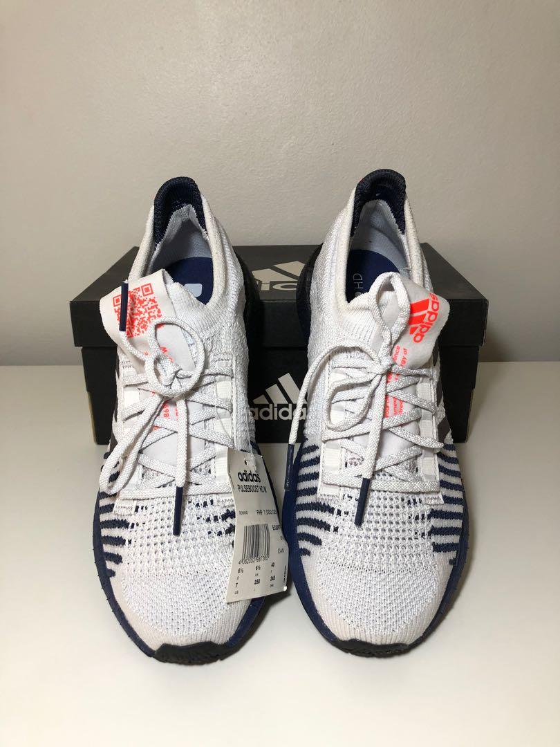 AUTHENTIC Adidas PulseBoost HD (BRAND NEW) (Category: Sneakers) located in Antipolo. Submitted by bhrl__48 (Listing ID 1163753207, Image 1). Description: - AUTHENTIC AND BRAND NEW - NEVER WORN - Still comes with original packaging including price tag and box - Bought for Php 7,000 - Reason for selling: Already have too much shoes I haven’t worn..