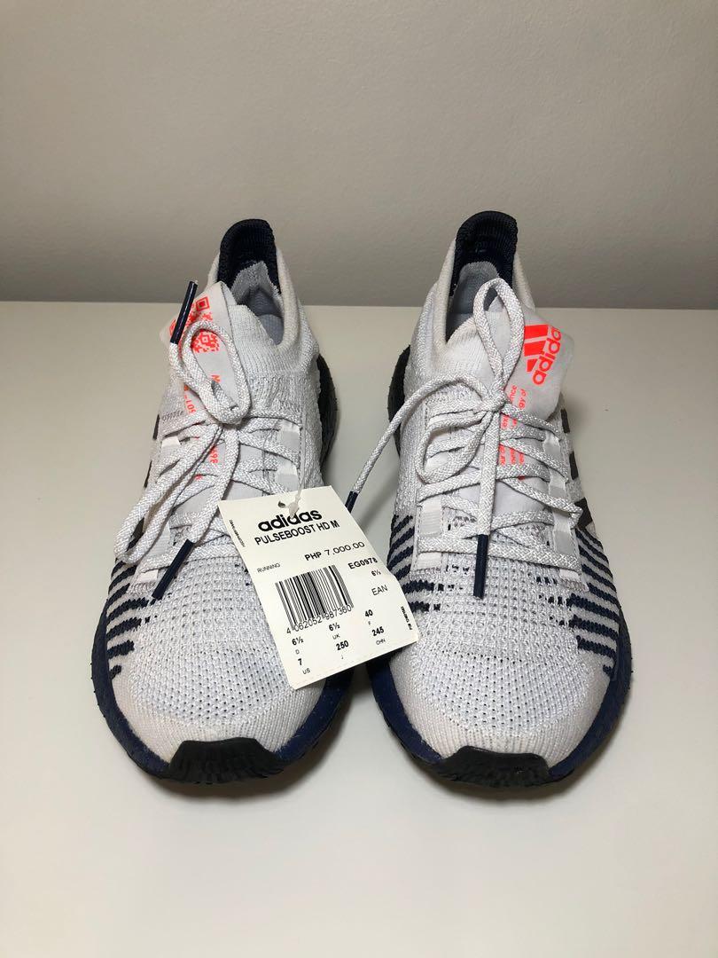 AUTHENTIC Adidas PulseBoost HD (BRAND NEW) (Category: Sneakers) located in Antipolo. Submitted by bhrl__48 (Listing ID 1163753207, Image 2). Description: - AUTHENTIC AND BRAND NEW - NEVER WORN - Still comes with original packaging including price tag and box - Bought for Php 7,000 - Reason for selling: Already have too much shoes I haven’t worn..