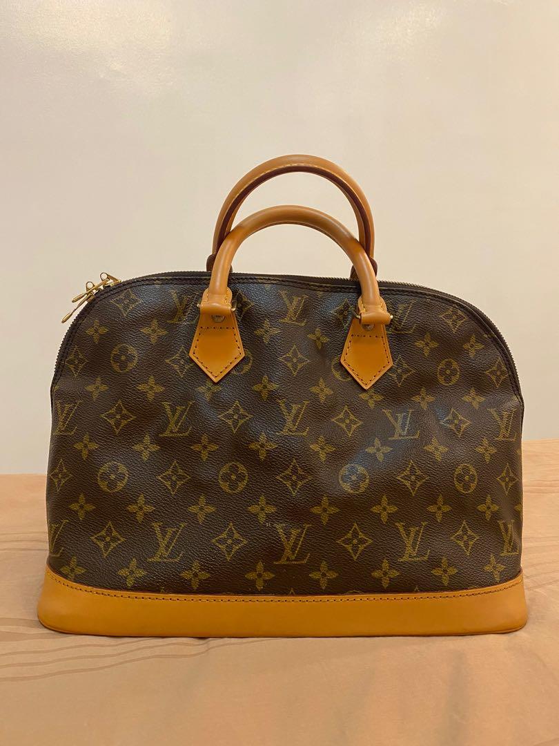 AUTHENTIC LV Alma Monogram PM (Category: Luxury Bags & Wallets) located in Santa Rosa. Submitted by authenthei (Listing ID 1163740075, Image 1). Description: Authentic LV ALMA MONOGRAM with certificate of authenticity ENTRUPY (Dr. leather greenbelt) Restored (by dr. Leather greenbelt) will share receipt of restoration Pristine condition on leather tarnished gold hardware (vintage) MOP: gcash/bpi/bdo ONLY no COD no COP SHIPPING FEE on BUYER (munti